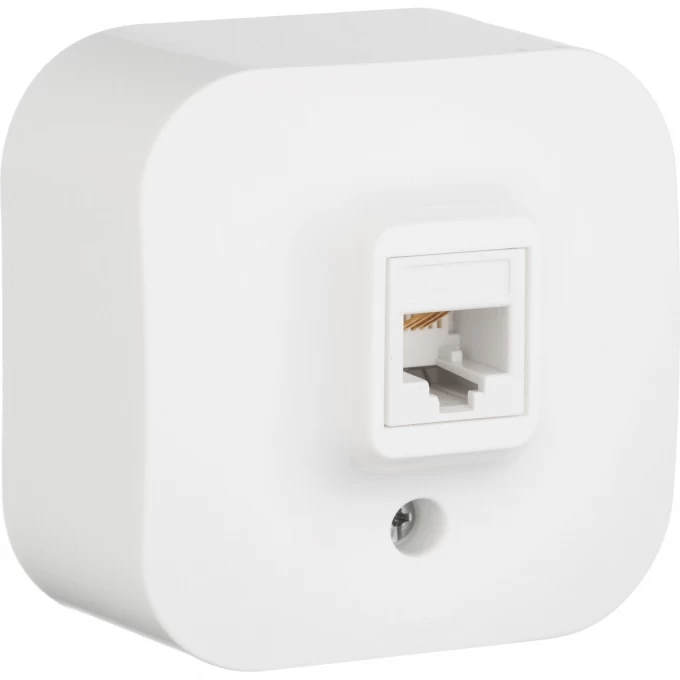 Телефонная розетка LEGRAND RJ11 Quteo IP 20 белый 782214 Телефонная розетка LEGRAND RJ11 Quteo IP 20 белый 782214