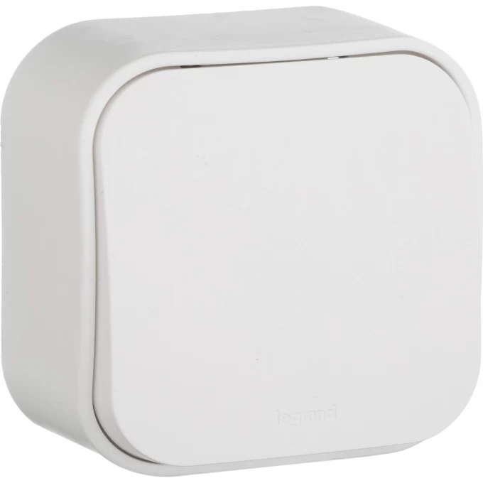 Выключатель LEGRAND Quteo 10 A 250 B IP 20 белый 782200 Выключатель LEGRAND Quteo 10 A 250 B IP 20 белый 782200