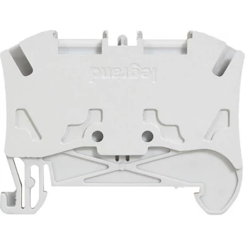 Клемма пружинная LEGRAND Viking 4х6 - 1 вход/1 выход, серый