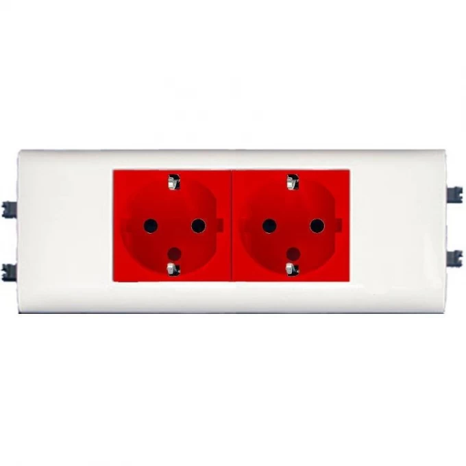 Розетка LEGRAND Mosaic DLP с суппортом для крышки 65мм нем. ст. 2x2К+З, с блокировкой 77452 Розетка LEGRAND Mosaic DLP с суппортом для крышки 65мм нем. ст. 2x2К+З, с блокировкой 77452