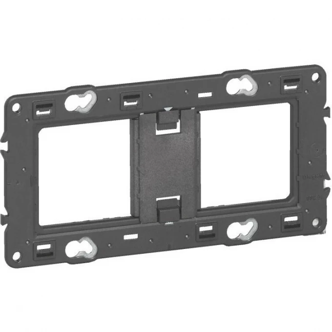 Суппорт LEGRAND Mosaic 2 поста, 4/5модулей 080252 Суппорт LEGRAND Mosaic 2 поста, 4/5модулей 080252